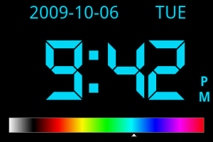 154-2 154 21 300x200 DigitalClock : ちょっと5分だけ眠りたい・・・カッコいい目覚まし時計!Androidアプリ154