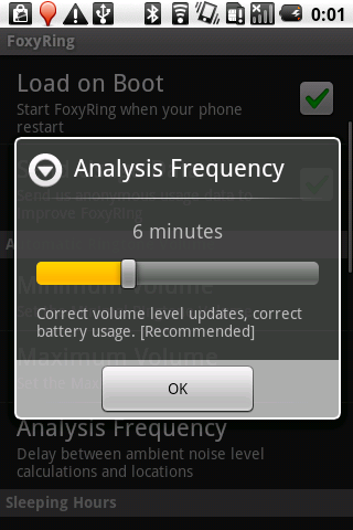 FoxyRing : 着信音のボリュームは空気を読んで!Androidアプリ264