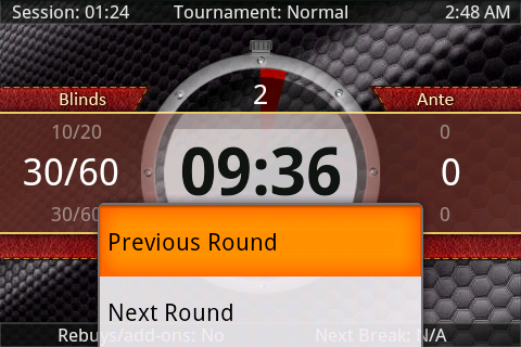 Ultimate Holdem Timer : ポーカートーナメントを管理してくれるタイマー!Androidアプリ340