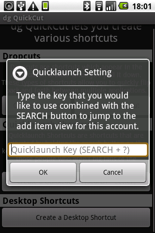 Bar Control & dg QuickCut : ステータスバーから直にアプリを起動!!Androidアプリ378