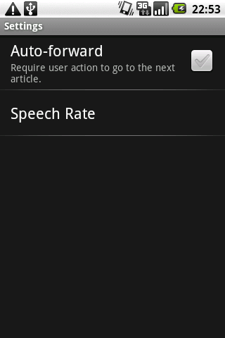 Talking RSS Reader：音声読み上げ機能付きRSSアプリ！Androidアプリ382