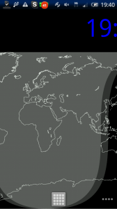 世界地図時計 壮大なスケール 地球を望むライブ壁紙 Androidアプリ1646 オクトバ