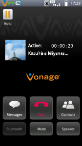 Vonage Mobile App for Facebook