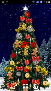 Christmas Tree Live Wallpaper まもなくクリスマス 自分だけの