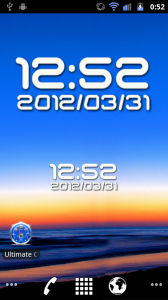 Ultimate Digital Clock Widget 時計ウィジェットは数字が命 スマホに似合う時計を自作しよう Androidアプリ オクトバ