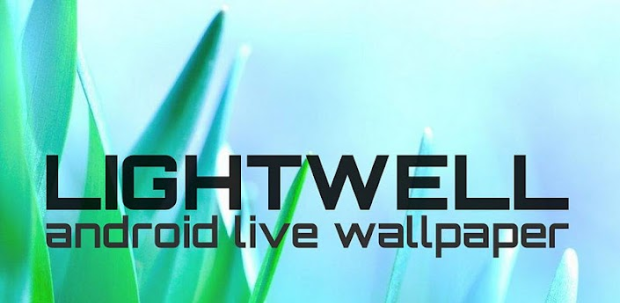 Lightwell Live Wallpaper Ce 透明感溢れるライブ壁紙 しかも時刻やバッテリー残量表示も対応 無料androidアプリ オクトバ