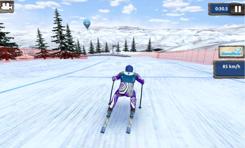 Ski Challenge 14 寒い思いせずに滑っちゃおう メダル集めも楽しいスキーゲームアプリ 無料 オクトバ