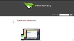 「AirDroid 3 ベータ版」がリリース！Windows/Mac用クライアントでより使いやすく！