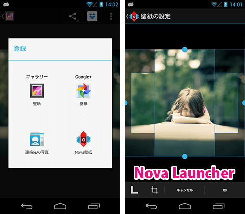 Nova Launcher 壁紙 サイズ Udin