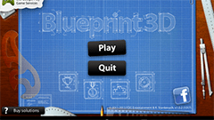 新ジャンル「設計図を作る」パズル！「Blueprint 3D」で青写真を完成させよう！