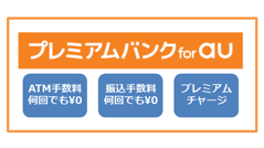 auユーザーならATM手数料・振込手数料が回数制限なしで無料に！じぶん銀行「プレミアムバンク for au」発表
