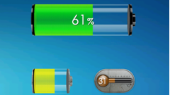 Cool Battery : ホーム画面に合わせてデザインが選べる！バッテリー監視ウィジェット！無料