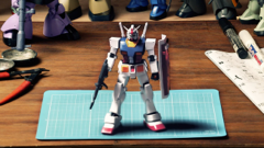 見える！私にも見えるぞ！写真が立体的に浮き上がって見える「ガンプラ トリックアート スペシャルムービー」公開！