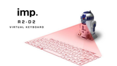 R2-D2バーチャルキーボード、Amazonにて予約受け付け中！非売品のピンズも抽選でプレゼント！