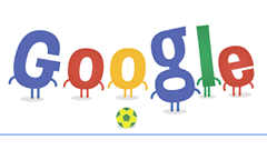 いよいよワールドカップ開幕！期間中ずっとGoogleのDoodleがサッカー一色に染まる！