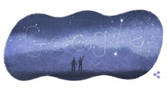 本日は七夕、Googleトップページも星空に！織姫と彦星は出会うことができるのか？