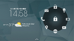 C Locker Free : ロック画面をカスタマイズ！ウィジェットを置いてショートカットも変更できるロック画面アプリ！
