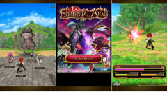 エレメンタルアームズ : 大人気MMORPGのスピンオフ！各地に出没する魔王軍を討伐し、最強の騎士を目指せ！無料
