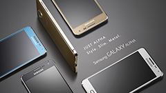 ちょっとアレに似すぎてない！？サムスン、金属フレーム採用のコンパクト端末Galaxy Alphaを発表！