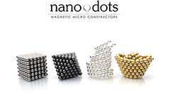 原子の原理を体験！次世代のレゴとも評された球体の磁石「nanodots」が9月より日本で正式販売開始！