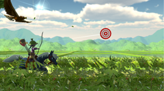 SAMURAI SANTARO : 爽快！流鏑馬でゲームが進行する新感覚横スクロールアクション！無料
