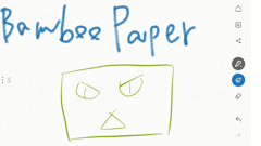Bamboo Paper : なめらかな書き味でメモやお絵描きが捗りそう！他端末との共有も便利な手書きノートアプリ！無料