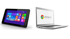 東芝がChrome OS搭載の「Chromebook2」、120ドルの7インチWinタブレット「Encore Mini」発表