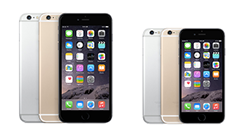 Appleが4.7インチ「iPhone 6」と5.5インチ「iPhone 6 Plus」発表、SIMフリーモデルは67,800円から