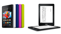 Amazon.co.jp、握っただけでページ送りできる「Kindle Voyage」など電子書籍リーダー＆タブレット計5機種発表