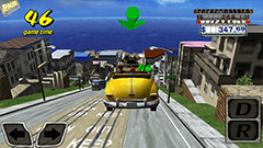 CRAZY TAXI　クレイジータクシー : ルールなんて関係ねえ！クレイジーな運転で客を届ける人気カーアクション！