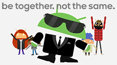 Androidify : みんなちがうから、世界はたのしい！自分だけのドロイドくんを作ろう！
