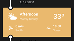 Weather Timeline : 過去も未来もタイムマシンに乗ってチェックできる天気情報アプリ！