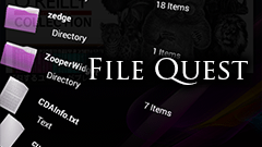 File Quest : ホームアプリみたいな3Dエフェクトが楽しいファイラーアプリ！