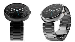 メタルバンドの「Moto 360」販売開始、価格は299ドルから