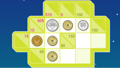 コインクロス : 合計金額を一致させよう！お金を並べる新感覚ロジックパズル！