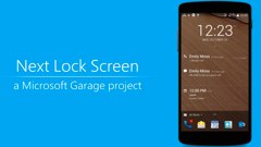 知りたい情報や良く使うアプリにすぐアクセス！マイクロソフトのロック画面アプリ！ : Next Lock Screen