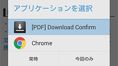 しまったこれPDFのリンクだった！を防いでくれるアプリ : Download Confirm [beta]
