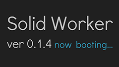 シンプルで軽い動作が嬉しいTwitterクライアント : Solid Worker