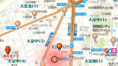 「震災時帰宅支援マップ」に京阪神・中京圏が追加！オフラインでも使用できるauスマートパス版もリリース