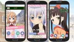 心ぴょんぴょん！スマホの全てをアニメに変えるアニフォンに「ごちうさ」が登場 : ご注文はうさぎですか？fone