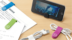 いろいろ使えそう！くねくね曲がるシリコン製のケーブルクリップがサンワダイレクトで発売！