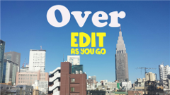 Over : 写真や画像をカッコ良く加工！ポスター風の画像が簡単に作れる！
