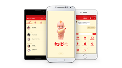 「LINE スポンサード着せかえ」の第1弾としてキユーピーの無料着せかえが登場！