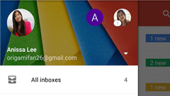 Android版Gmailで全てのアカウントのメールを一覧できる“All Inboxes”が追加！