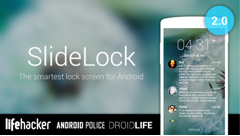 SlideLock Locker : 届いた通知を素早く確認！シンプル操作で使いやすいロック画面アプリ！