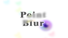 Point Blur : 画面をなぞるだけでOK！写真のぼかし加工が簡単にできるアプリ！