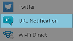 ページのURLを通知バーへ送る！「あとで読む」的な使い方もできる : URL Notification