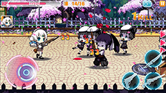 崩壊学園 : ようこそ美少女×ゾンビの世界へ！様々な武器を駆使して戦う横スクロールアクション！