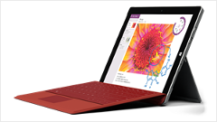 日本マイクロソフト、LTE版「Surface 3」を発表！価格は税抜き81,800円から！
