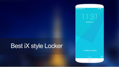 iX Locker -Neat as OS8 locker : ロック画面がiOS8風に大変身するアプリ！